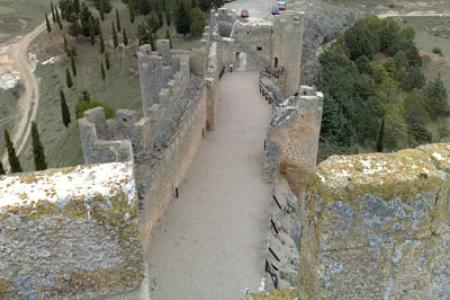 El castillo de Peñaranda desde la Torre.