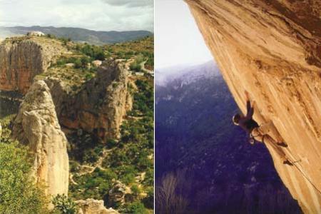 Escalada en Las Muelas de Chulilla. Escalada en Las Muelas de Chulilla.