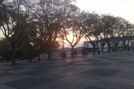 Puesta de sol desde el Alcázar de Jerez