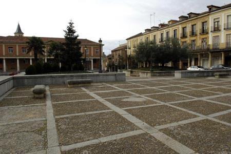Plaza Mayor de Medina de Rioseco.