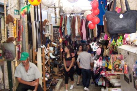 Calles del Mercado de Nazaret.