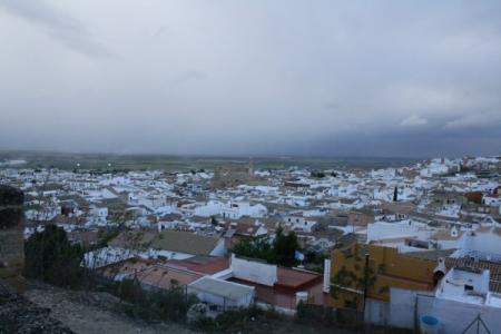 Vistas de Osuna desde la Colegiata.