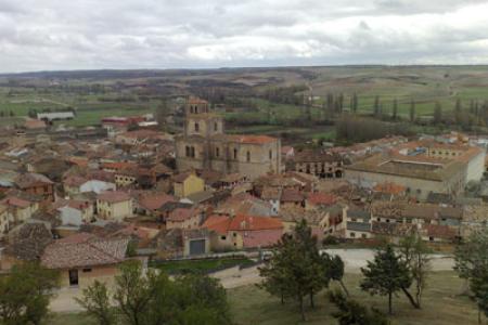 Visión general de Peñaranda de Duero.
