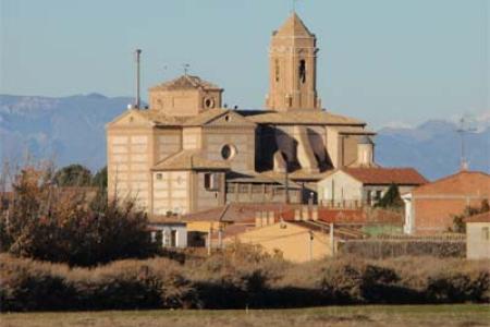 Vista de Robres desde las afueras