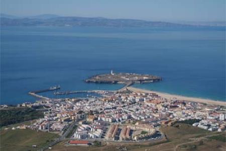 Vista aerea de Tarifa