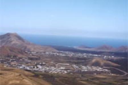 Vista general de Uga, Municipio de Yaiza