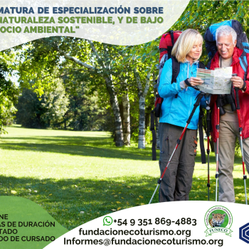 Diplomatura sobre Turismo de Naturaleza Activo y Sostenible - Ecoturismo