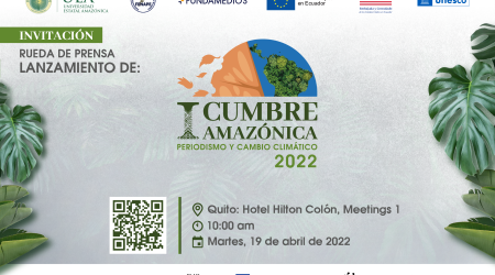  I Cumbre Amazónica de Periodismo y Cambio Climático // Crédito: connectas
