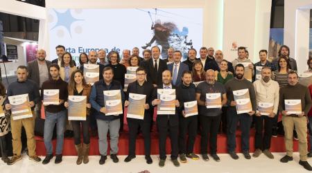 Entrega de las acreditaciones a los empresarios turísticos de los espacios naturales protegidos de Castilla y León 