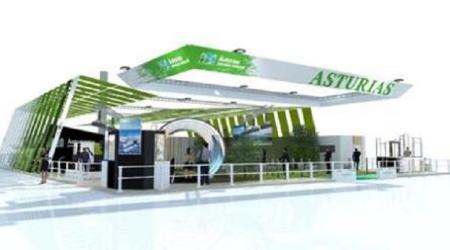 Stand de Asturias para FITUR // Crédito: tur43 