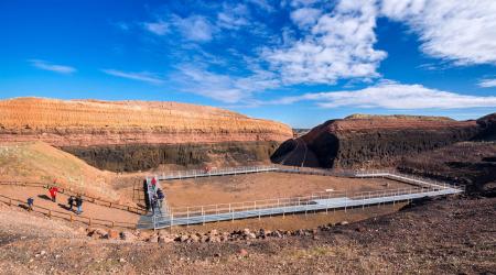 Volcán Cerro Gordo de Ciudad Real // Crédito: Wikipedia  Volcán Cerro Gordo de Ciudad Real // Crédito: Wikipedia