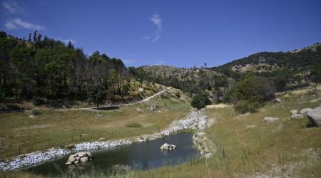 Antigua presa La Alberca, en Madrid Antigua presa La Alberca, en Madrid