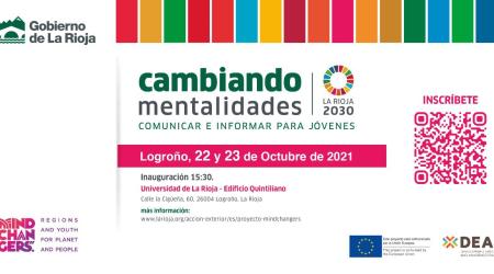Cartel del programa 'Cambiando mentalidades' // Crédito: Gobierno de La Rioja