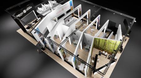 Stand de Navarra para FITUR 2022 // Crédito: navarra.es