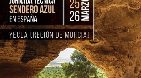 Cartel Jornadas Sendero Azul de Yecla, Murcia