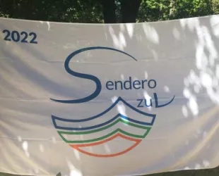 Bandera Sendero Azul 