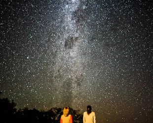 Astroturismo en Loreto, Argentina // Crédito: Fundación Starlight