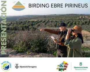 Lleida y las Tierras del Ebro se promocionan como uno de los destinos ornitológicos europeos con mayor diversidad de pájaros