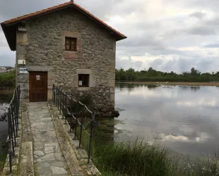 El molino de las aves en Noja 