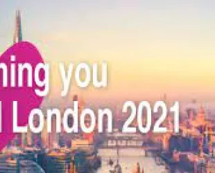 Cartel feria World Travel Market London 2021 Cartel feria World Travel Market London 2021