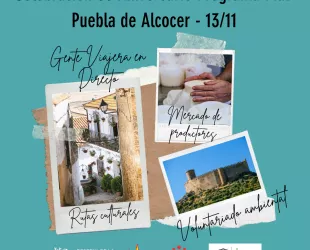 Cartel La Puebla de Alcocer para la celebración del Programa MaB // Crédito: lasiberiabiosfera.com Cartel La Puebla de Alcocer para la celebración del Programa MaB // Crédito: lasiberiabiosfera.com