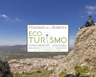 Cartel I Congreso de Ecoturismo de la Subbética 2022 // Crédito: congresosdelasubbetica.com Cartel I Congreso de Ecoturismo de la Subbética 2022 // Crédito: congresosdelasubbetica.com
