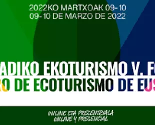 V Foro de Ecoturismo de Euskadi // Crédito: ecoturismoeuskadi V Foro de Ecoturismo de Euskadi // Crédito: ecoturismoeuskadi